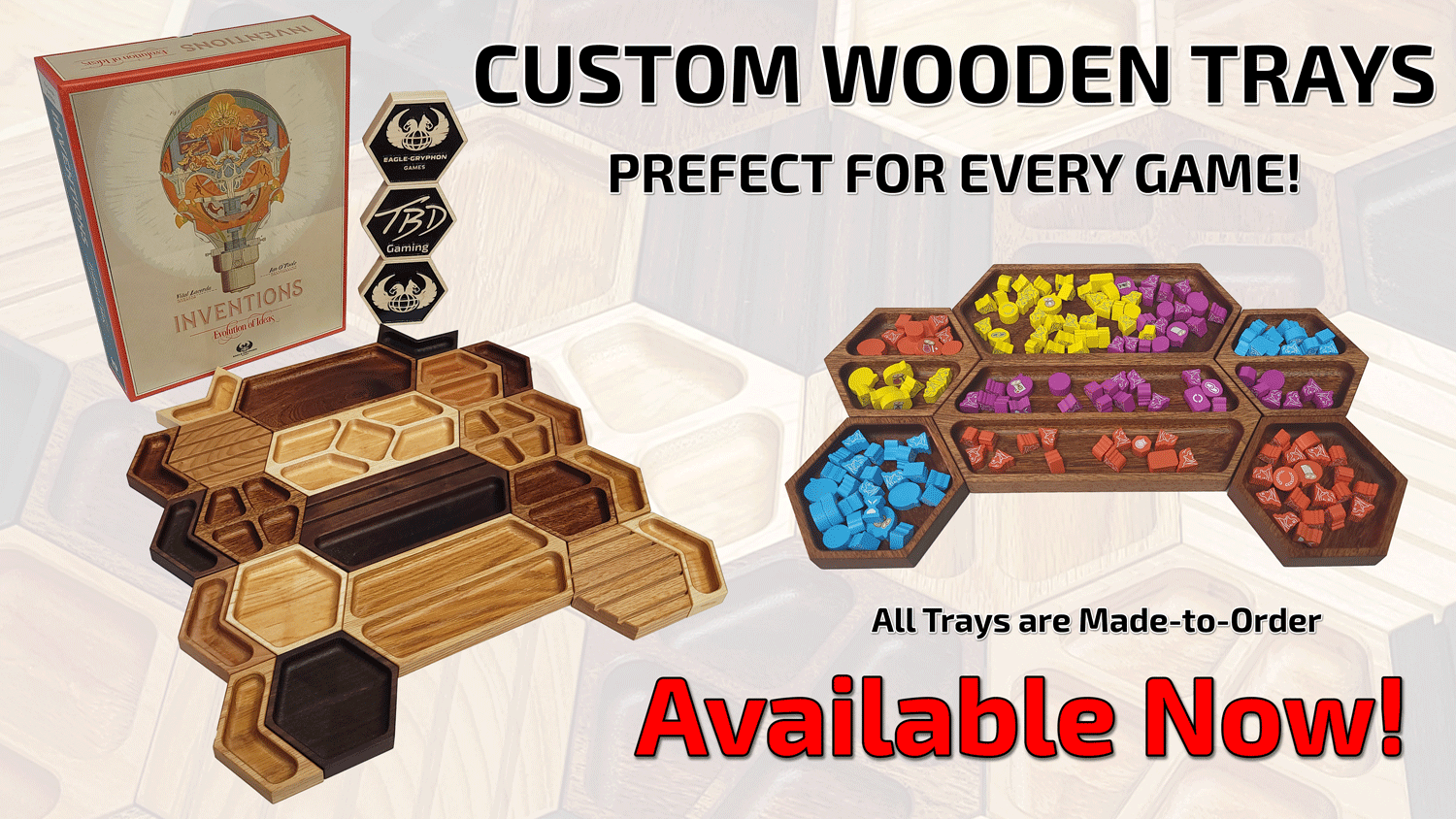 Custom Wooden Trays
