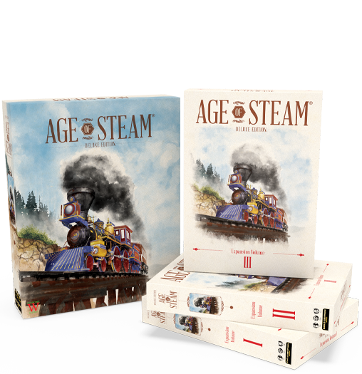 Age of Steam Deluxe Expansions