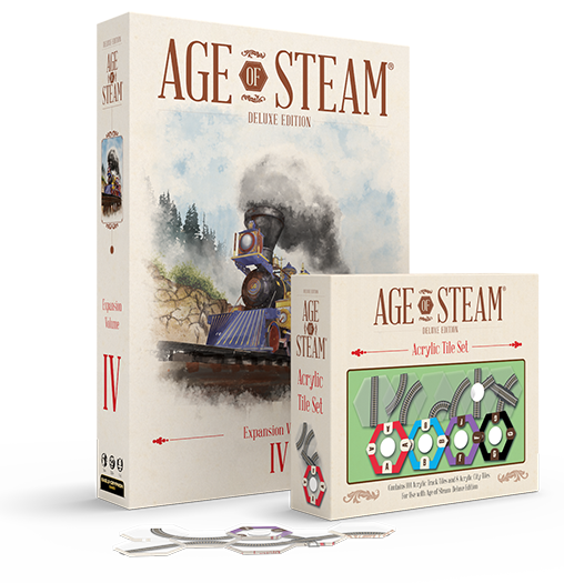 Age of Steam Deluxe Expansions